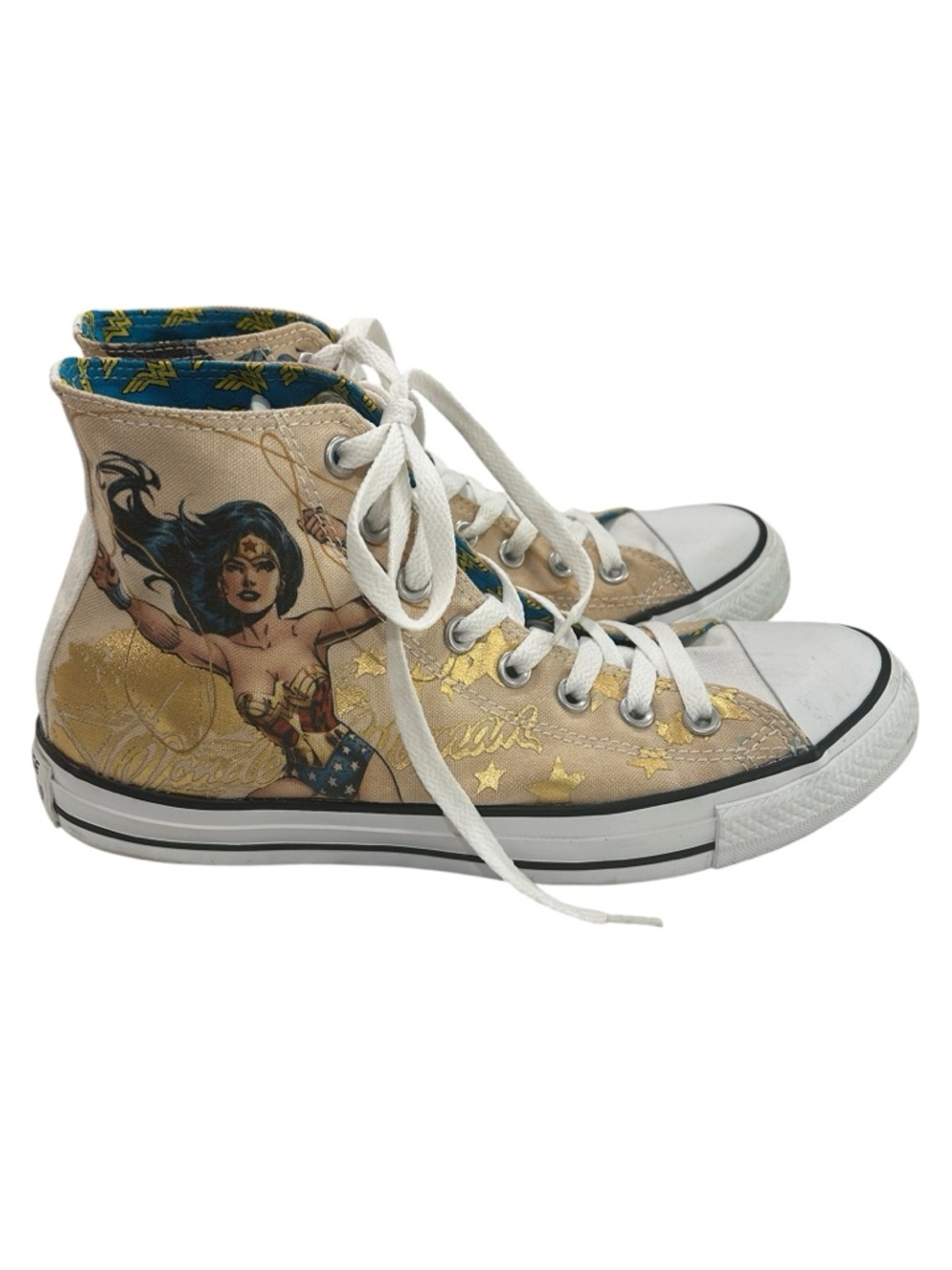 Converse Chuck Taylor All Star Hi Wonder Woman DC Comics Sneakers - W 10/M 8